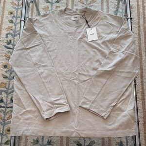 Joah Brown Sand Long Sleeve Tee NWT
